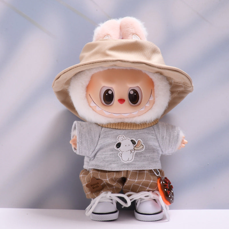 Labubu Doll Puppy Donut Outfit for 1st & 2nd Gen Pendant