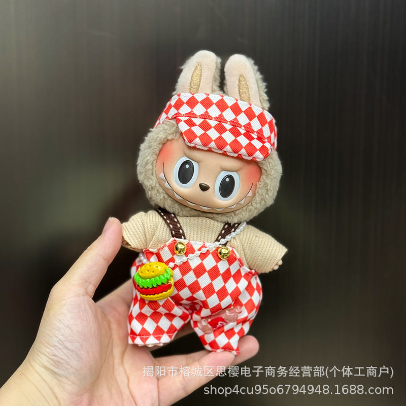 Labubu Doll Clothes Outfit for 17cm Vinyl Doll - LBB Series