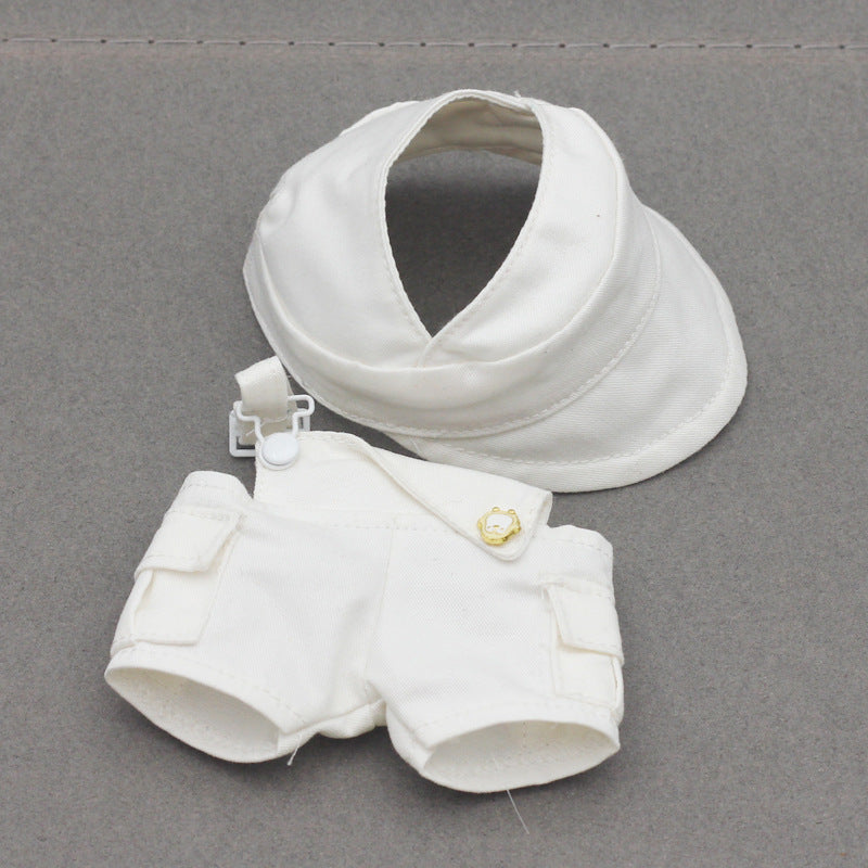 Labubu Doll Outfit - 17CM Baseball Cap & Pants Set in Multiple Colors