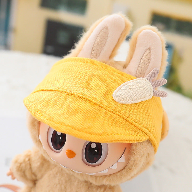 Labubu Doll Powder Skirt Sitting Party Labubu One or Two Generation Vinyl Blind Box Replacement Clothes Suspender Pants Hat Shoes
