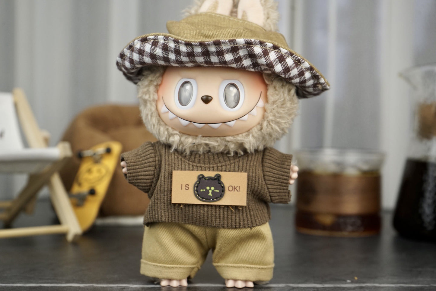 Labubu 17cm Doll Coat Outfit - Trendy Kids Fashion
