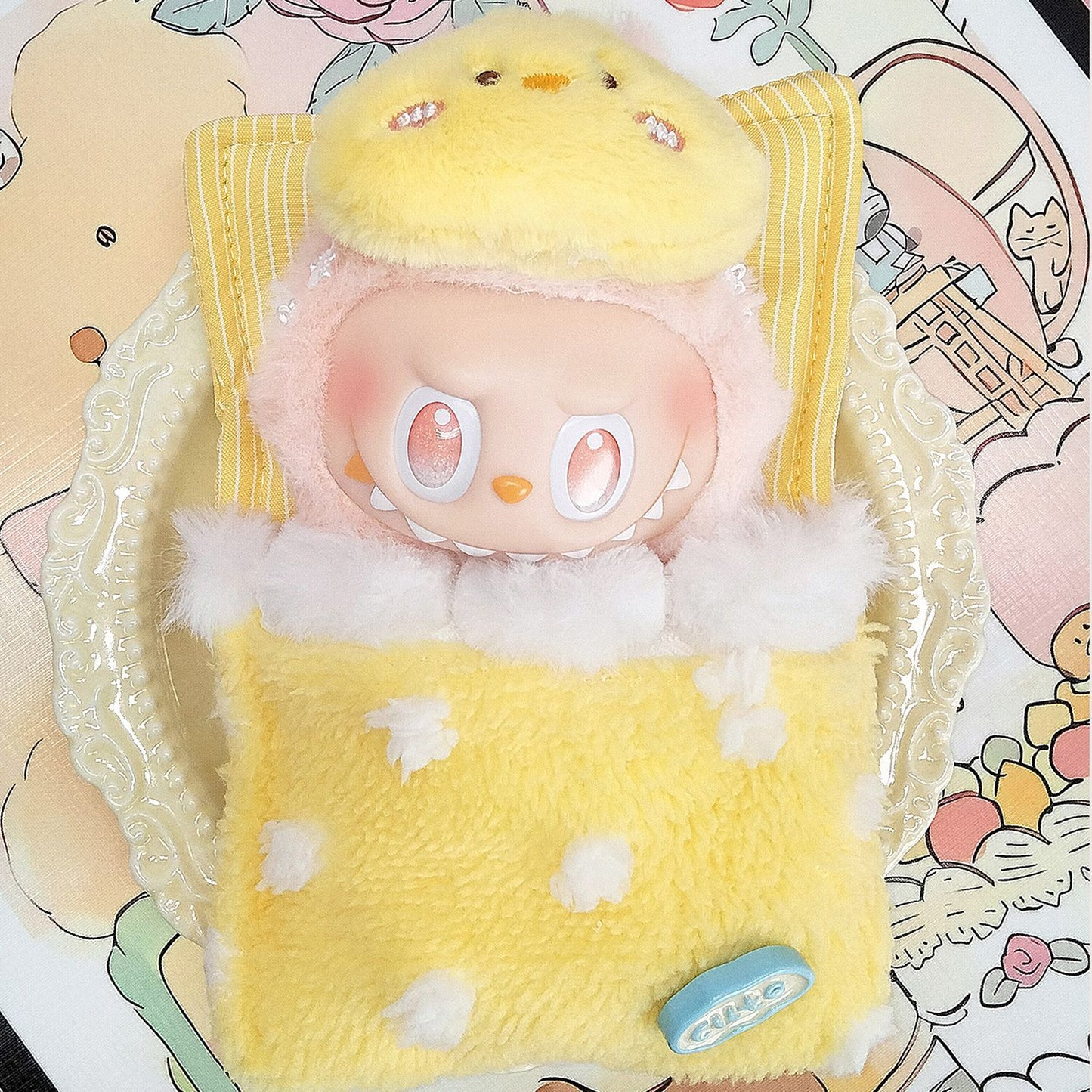 Labubu third generation doll clothes labubu 3.0 doll clothes generation second generation sitting party for blind box clothes 17cm