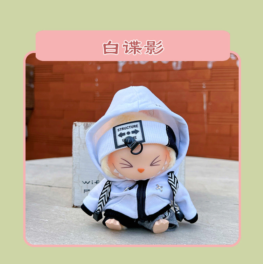 Labubu 15cm Sitting Doll Clothes - Macaron 2nd Gen Outfits