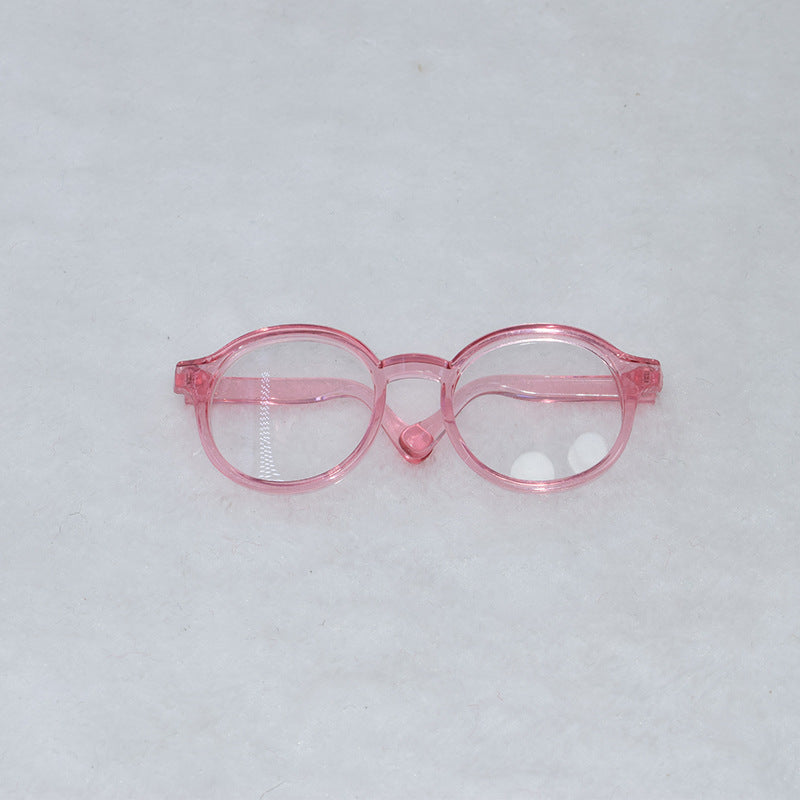 10cm20cm cotton doll glasses doll plush doll change accessories 17M cloth pendant glasses