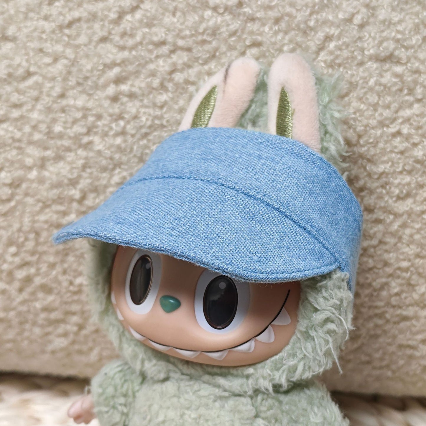 Hats only. in stock Labu Hat 17cm Vinyl Pendant Cap Sitting Party Macaron Doll Matching