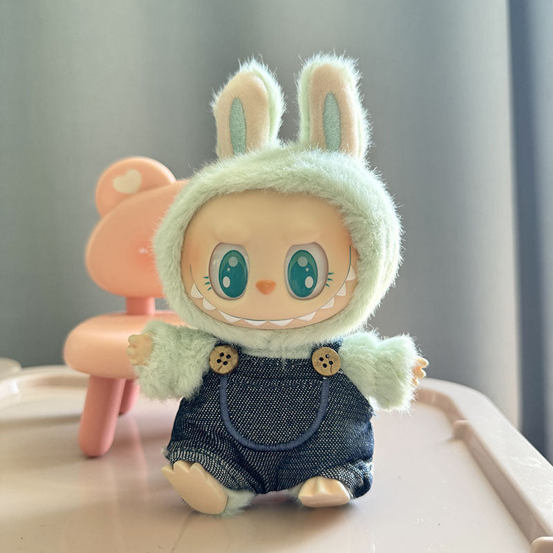Labubu Doll Clothes Set - Cute Outfits for 1st & 2nd Gen Pendant Dolls