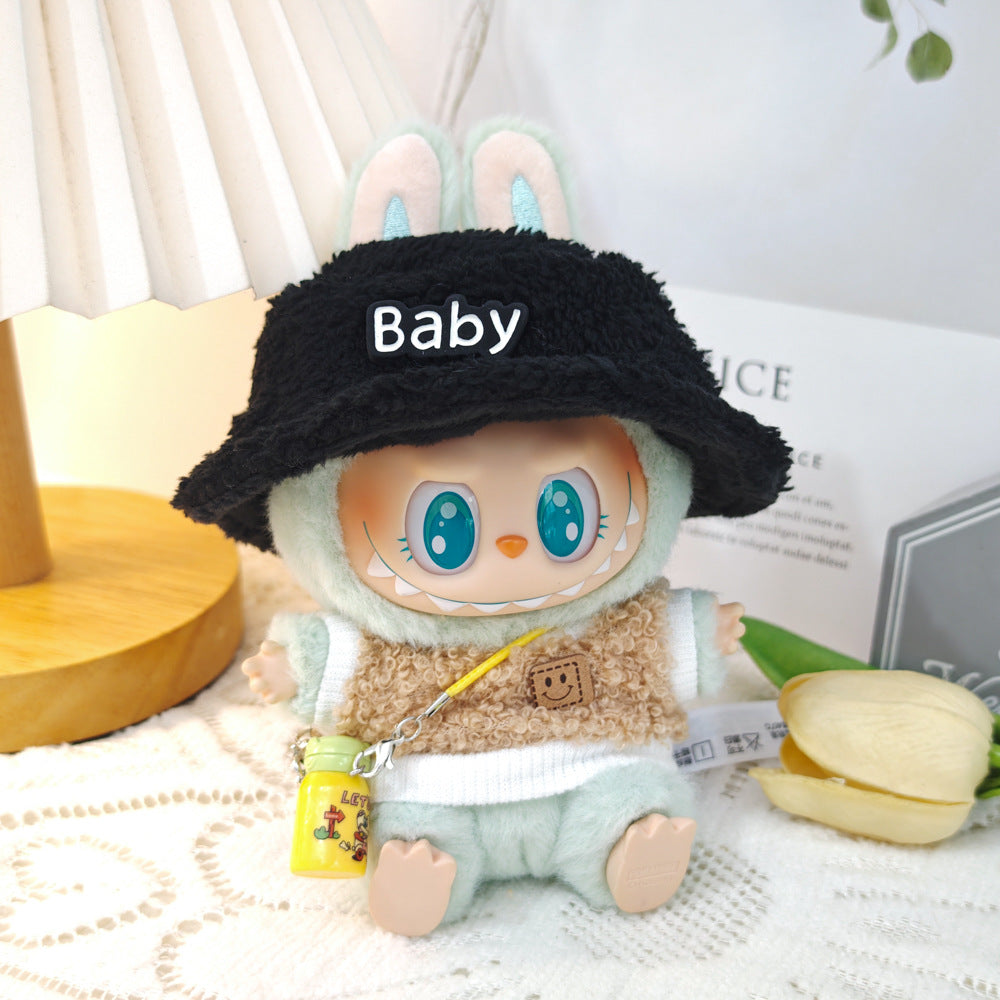 Labubu Doll Outfit Set - Cute Baby Clothes & Accessories for Vinyl Dolls