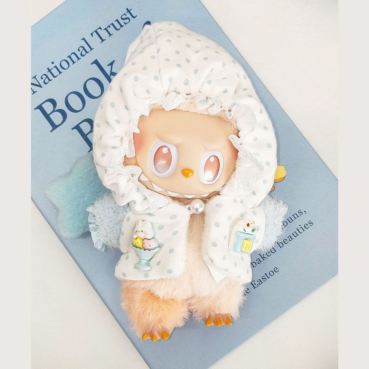 Labubu third generation doll clothes labubu 3.0 doll clothes generation second generation sitting party for blind box clothes 17cm