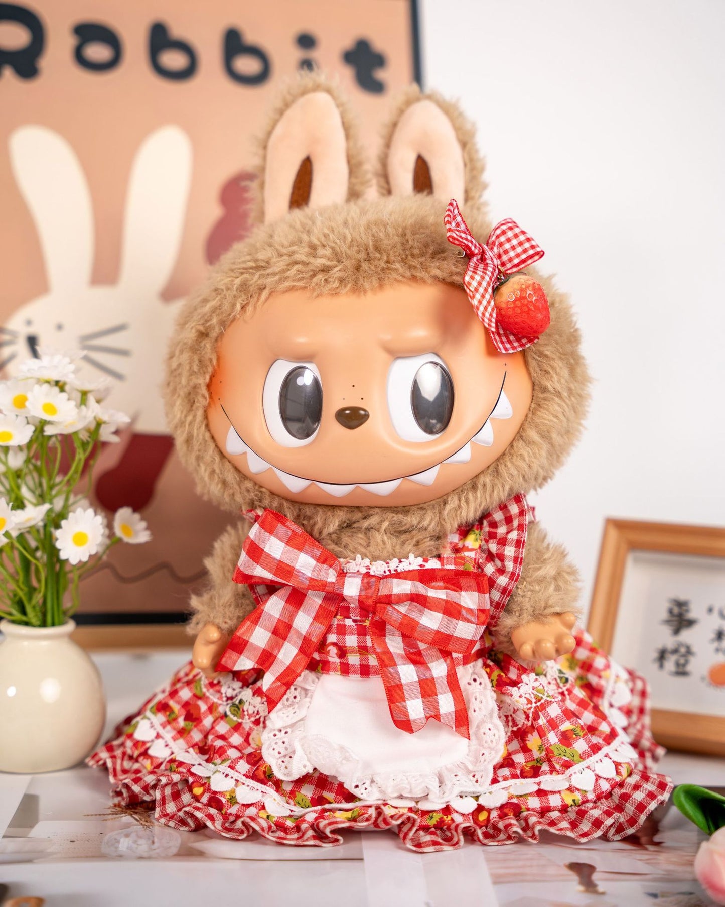 38cm Labubu Doll Clothes - Cute Outfits for Vinyl Dolls