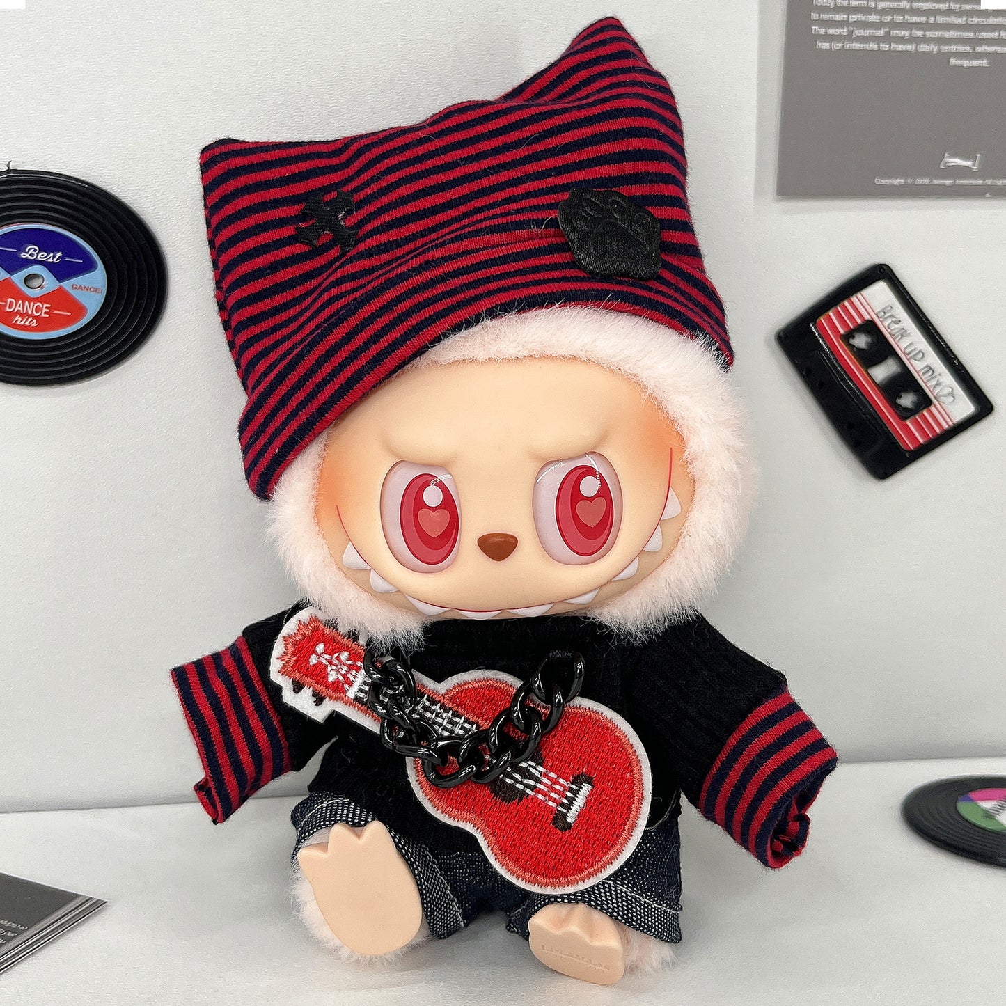 Labubu third generation doll clothes labubu 3.0 doll clothes generation second generation sitting party for blind box clothes 17cm