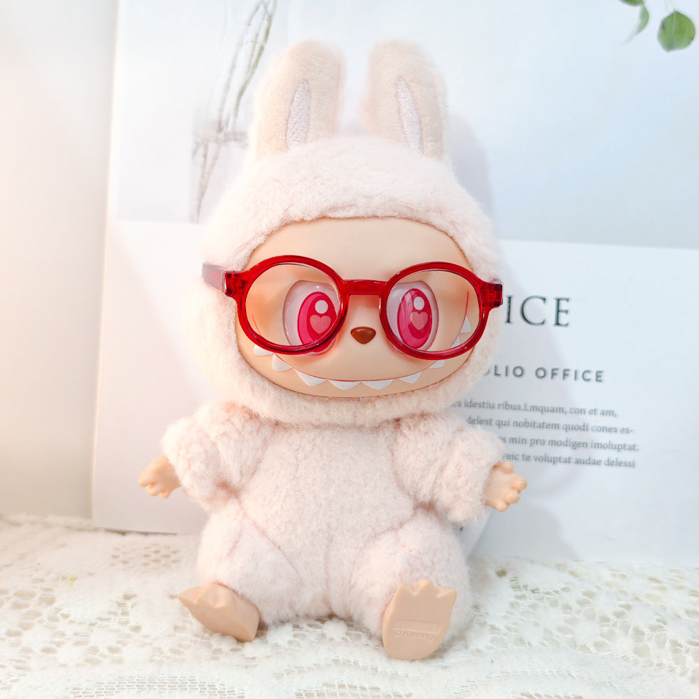 Labubu Doll Outfit Set - Trendy Clothes & Accessories for 17cm Vinyl Pendant
