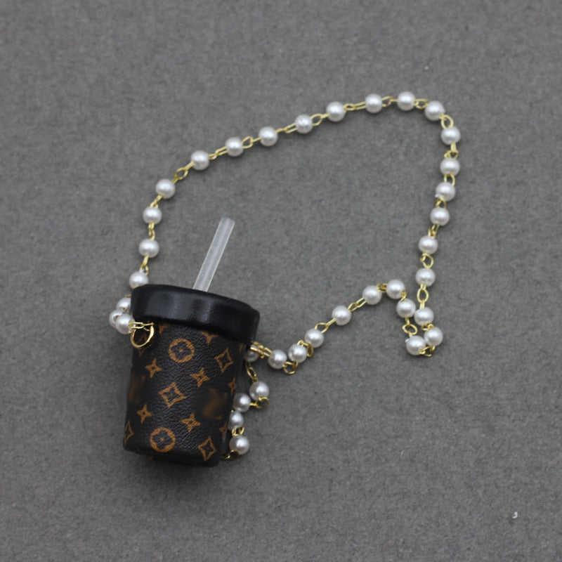 Labubu Mini Chanel Bag Pendant for Dolls - Stylish Accessory