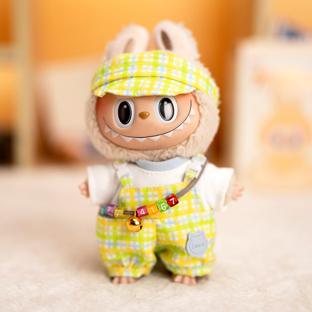 Labubu Doll Outfit Set - 15-17cm Cute Clothes & Accessories