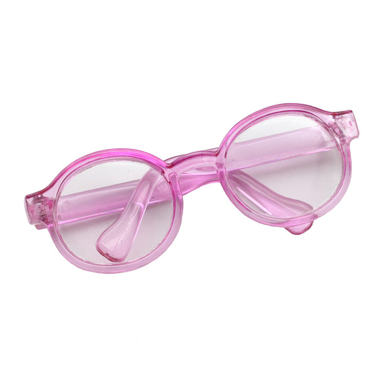 Labubu Doll Sunglasses - 6.5cm Transparent & Fashion Colors