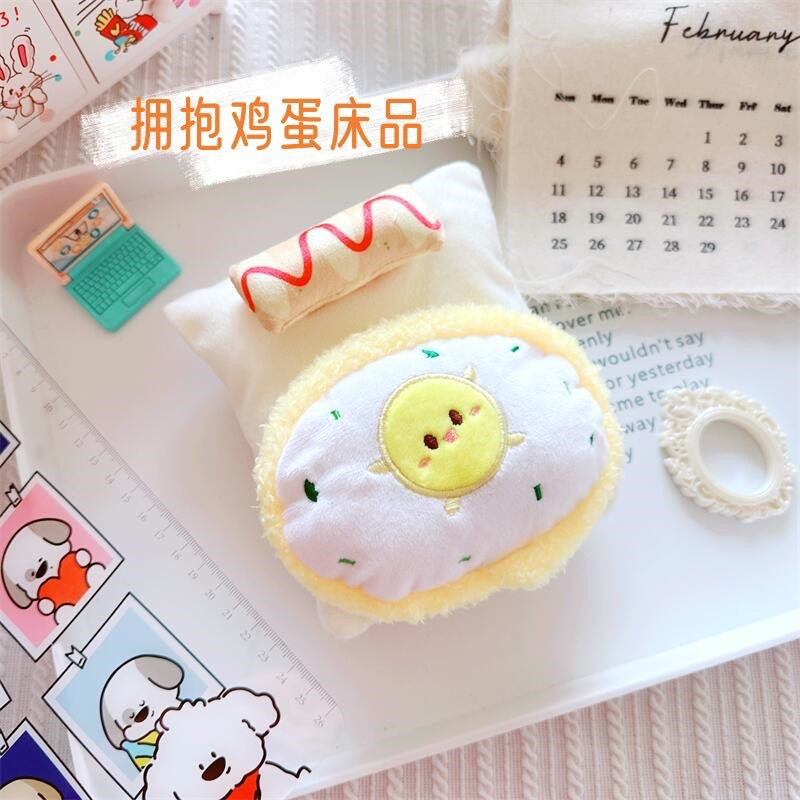 Baby Bed 17cm Labu Cloth Bedding Three-Piece Set Crown Pineapple Cherry Carrot suit LABUBU Sleeping