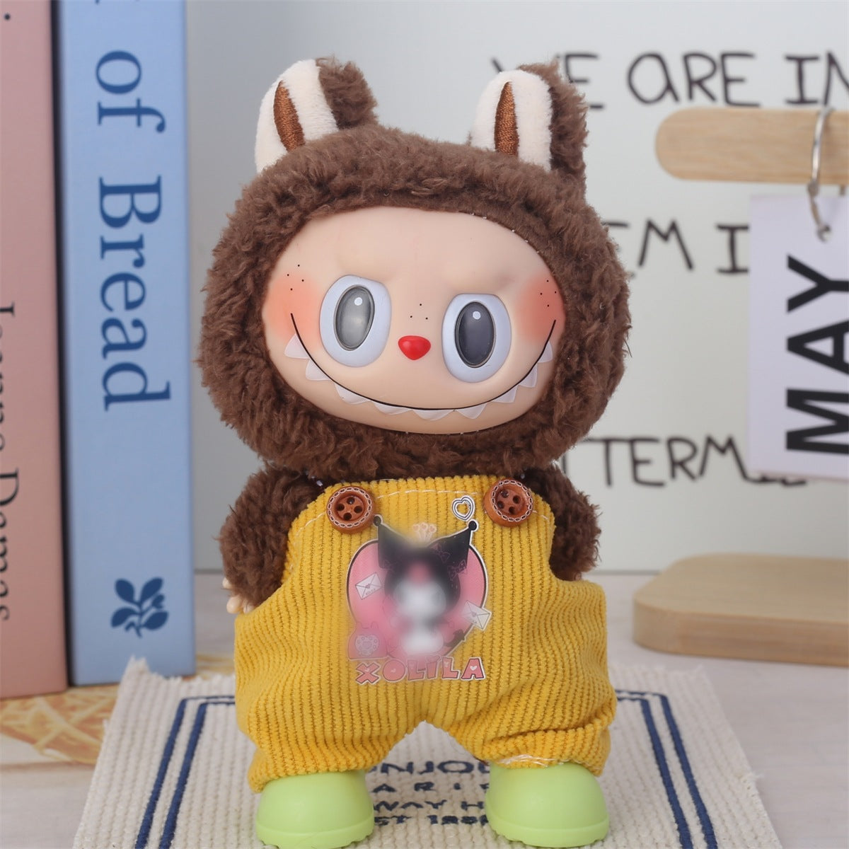 Labubu New Baby Clothes, New Bubble Mart Doll, New Labubu Pendant, New Overalls Wholesale