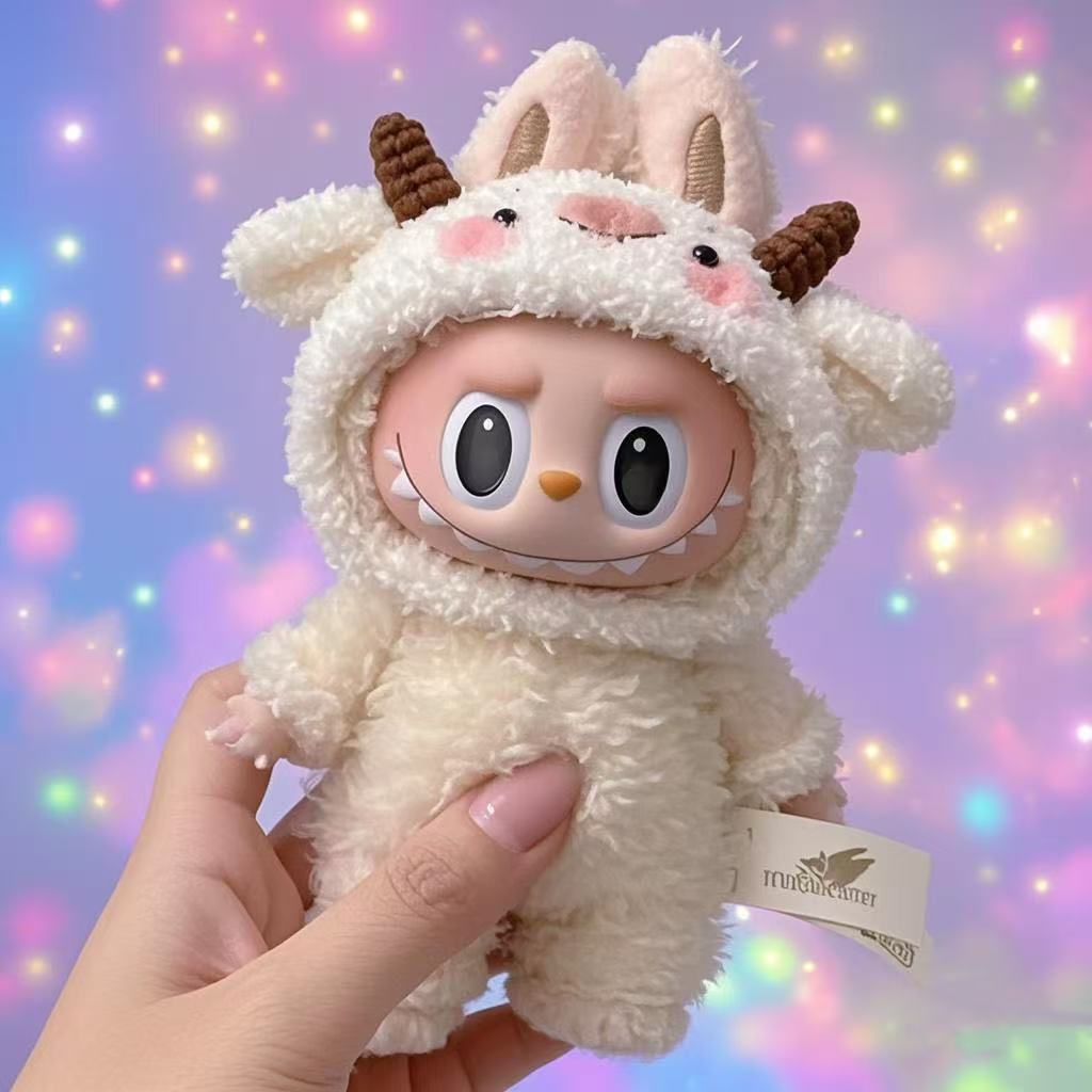 Labubu Doll Clothes 17cm Hand-Crocheted Outfits for 1st & 3rd Gen