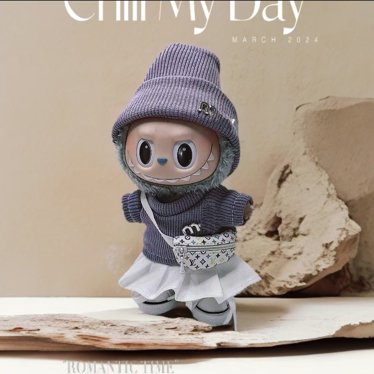 Labubu Doll Clothes - 17cm Two-Piece Outfit Set
