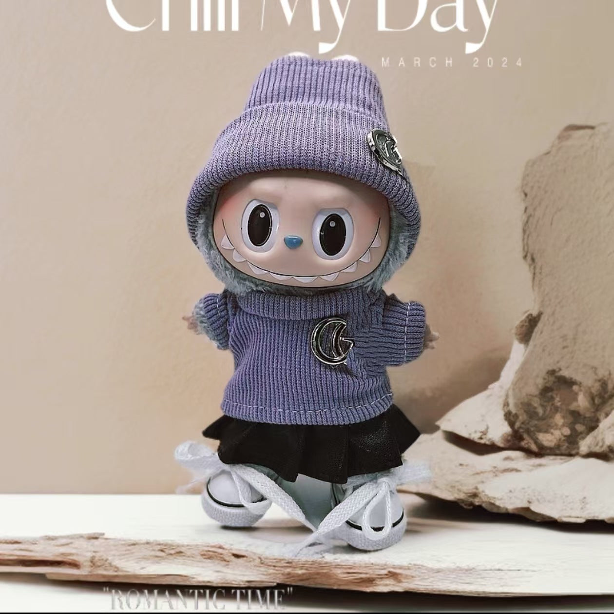 Labubu Doll Clothes - 17cm Two-Piece Outfit Set