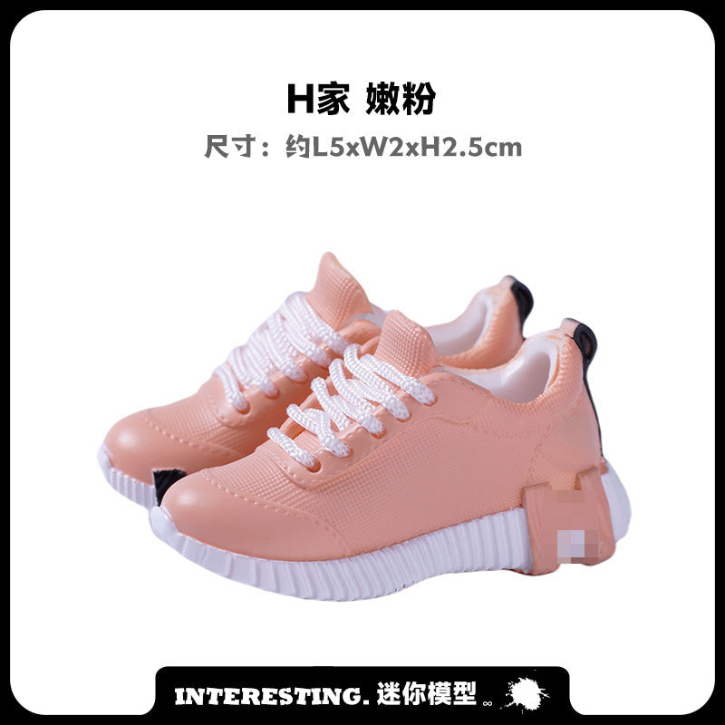 Labubu Labubu Doll Clothes 17cm Shoes Model 5cm Vinyl Toy Hand-made AJ Blind Box DIY High Luxury Series