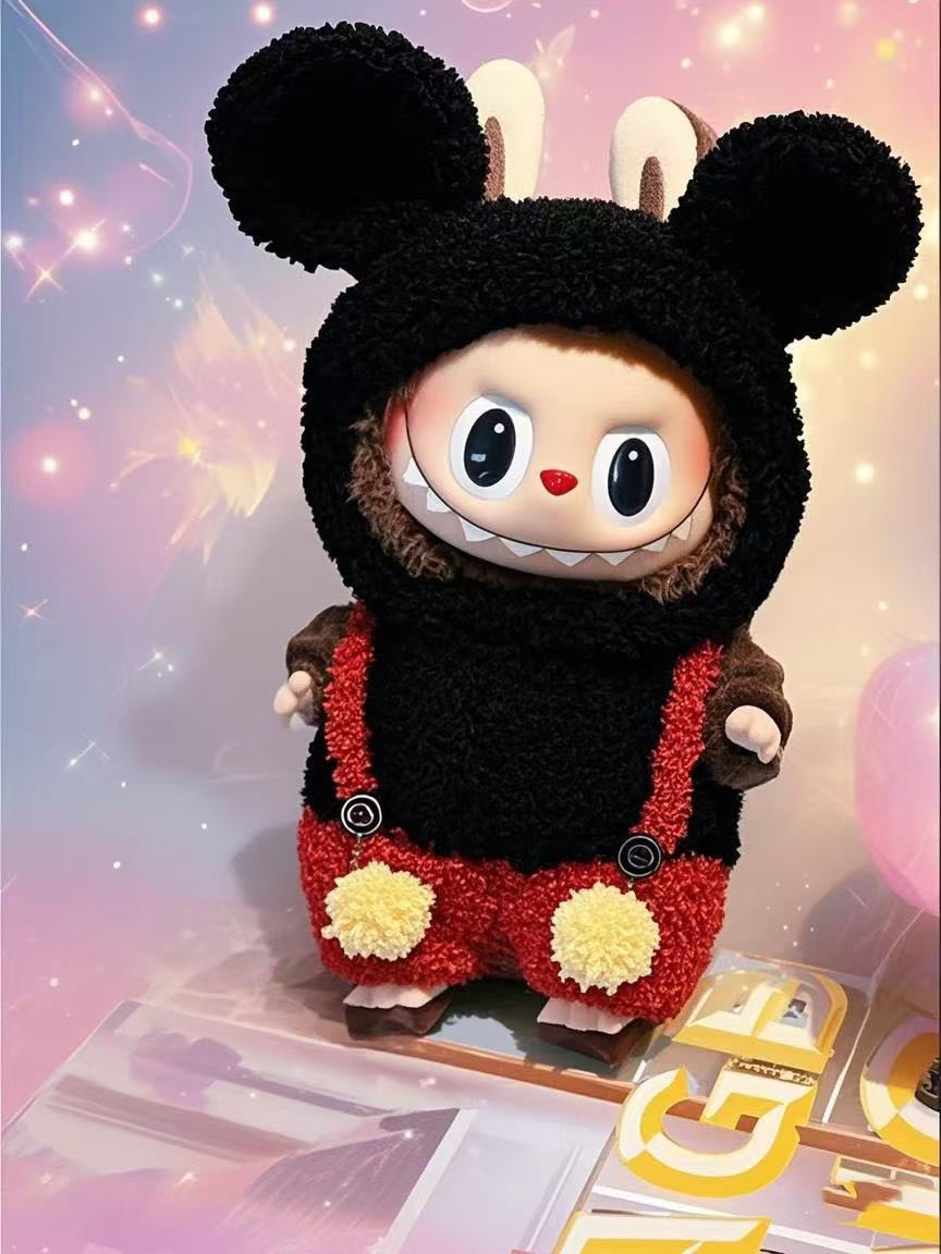 Labubu Doll Clothes 17cm Hand-Crocheted Outfits for 1st & 3rd Gen