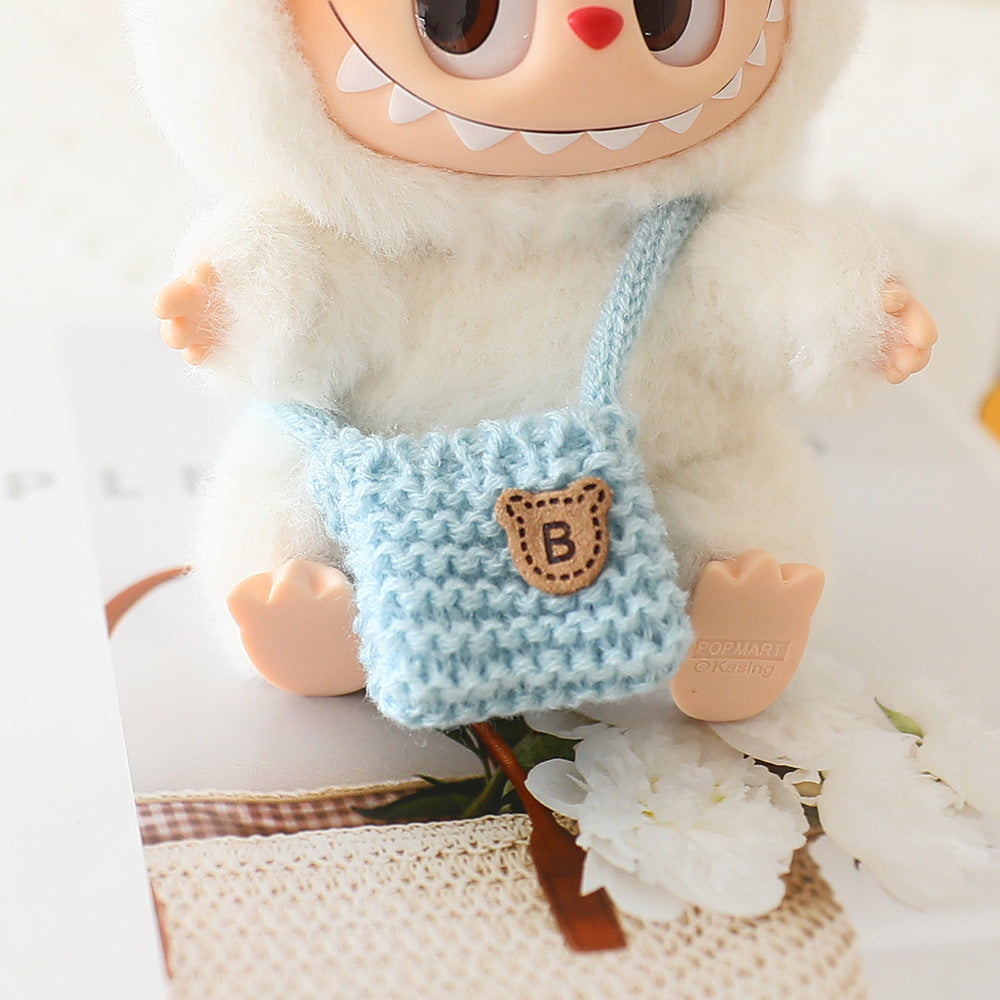 Labubu Baby Clothes Generation Two Generation Three Generation Labubu Clothes Wear Sweater Shoes Vinyl Pendant Replacement Glasses