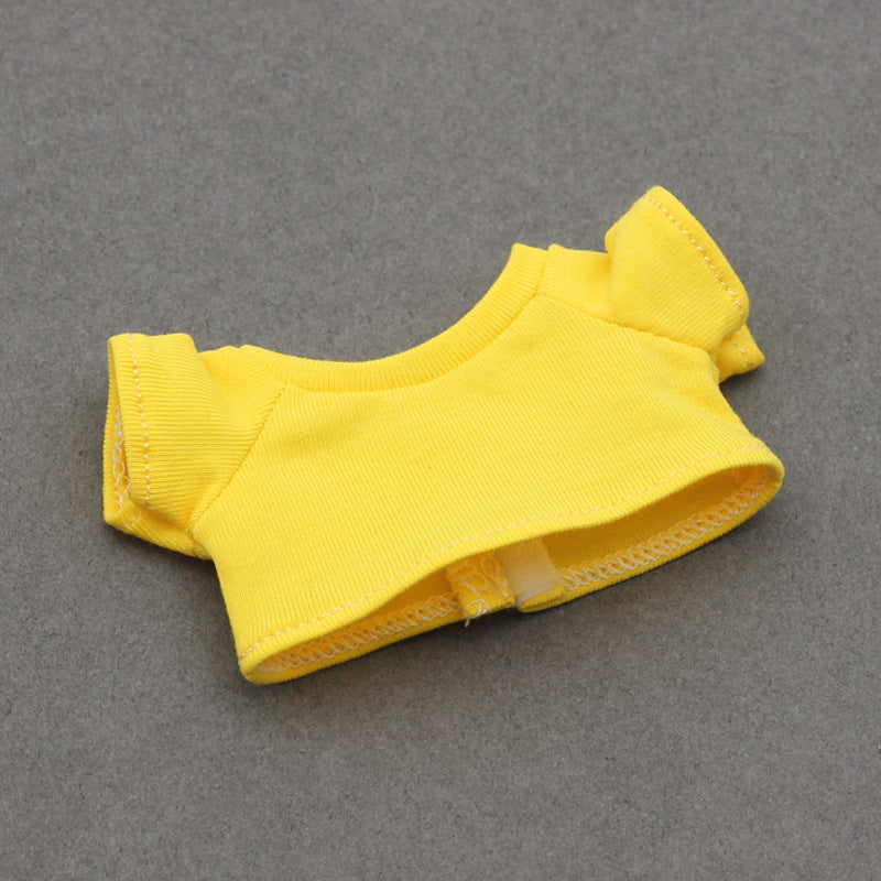 Labubu Doll T-Shirt for 15cm & 10cm Vinyl Dolls - EXO Style Outfit