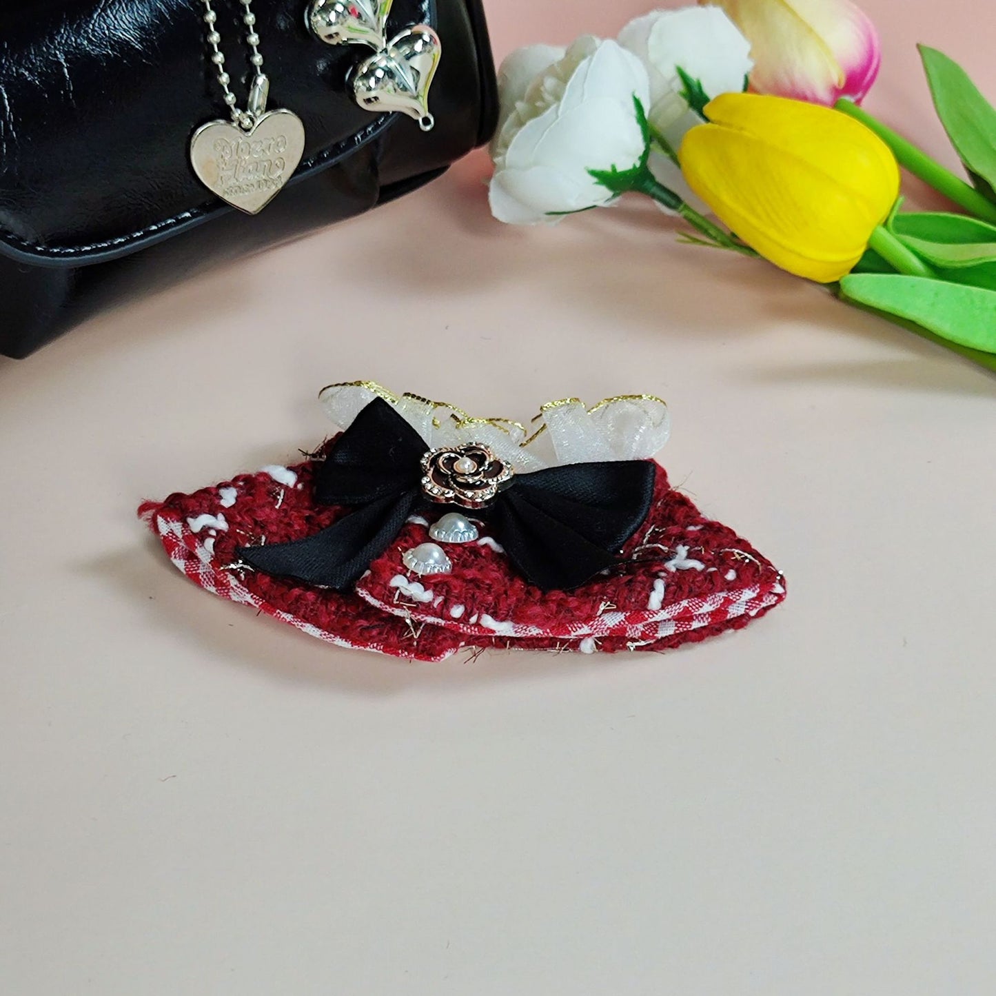 Labubu Doll Clothes Set - Crown, Shawl & Shoes for 1st/2nd Gen