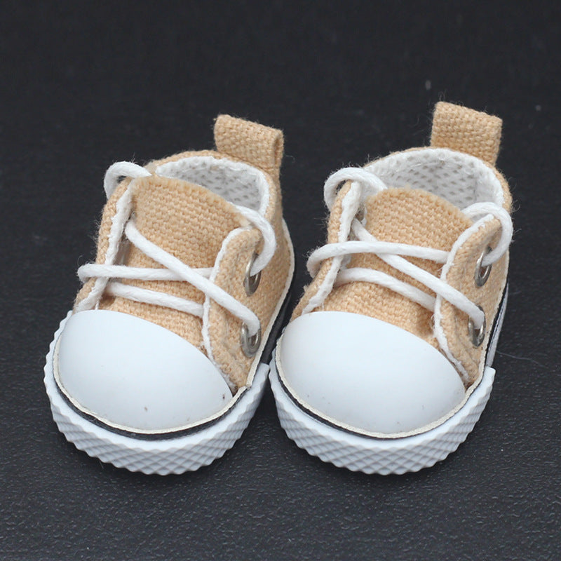 Labubu Doll Canvas Shoes - 3.8CM Sports Style for 10CM & 17CM Dolls