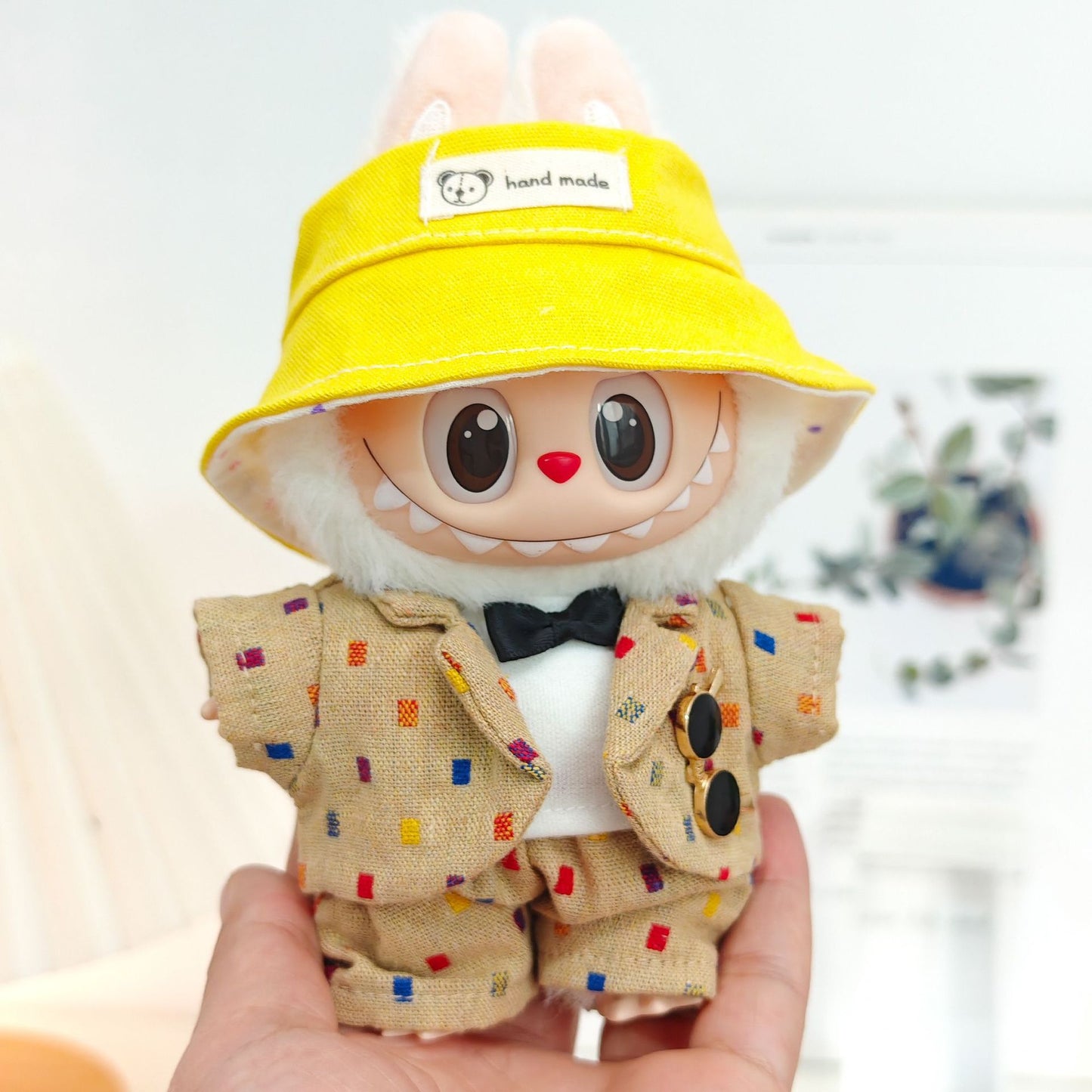 Labubu Doll Outfit Set - Velvet Skirts, Suits & Accessories for 2nd & 3rd Gen Pendant Dolls
