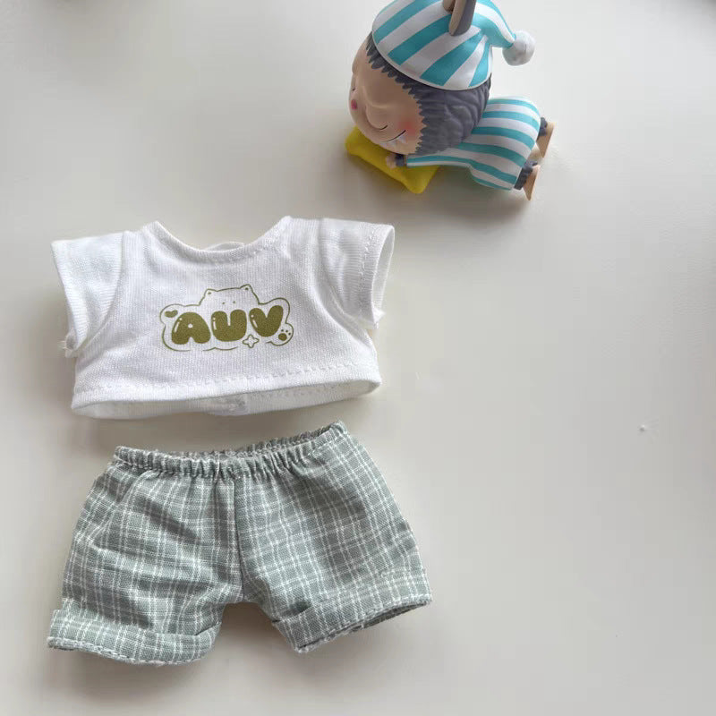 Labubu Doll Clothes - Cute Outfits for 10cm & 17cm Vinyl Dolls