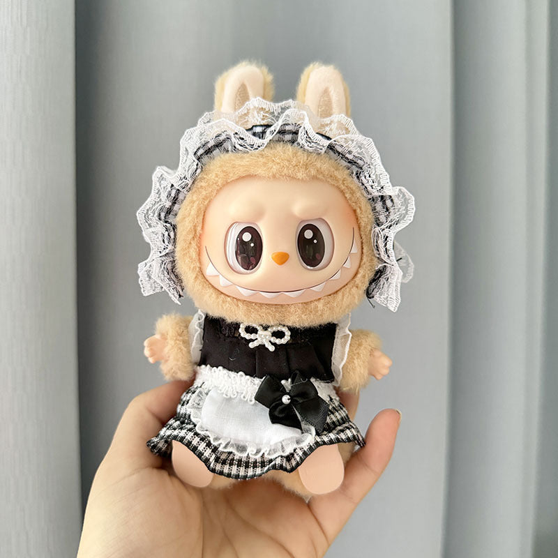 Labubu Doll Clothes Set - Cute Outfits for 1st & 2nd Gen Pendant Dolls