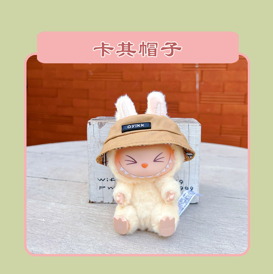 Labubu 15cm Sitting Doll Clothes - Macaron 2nd Gen Outfits