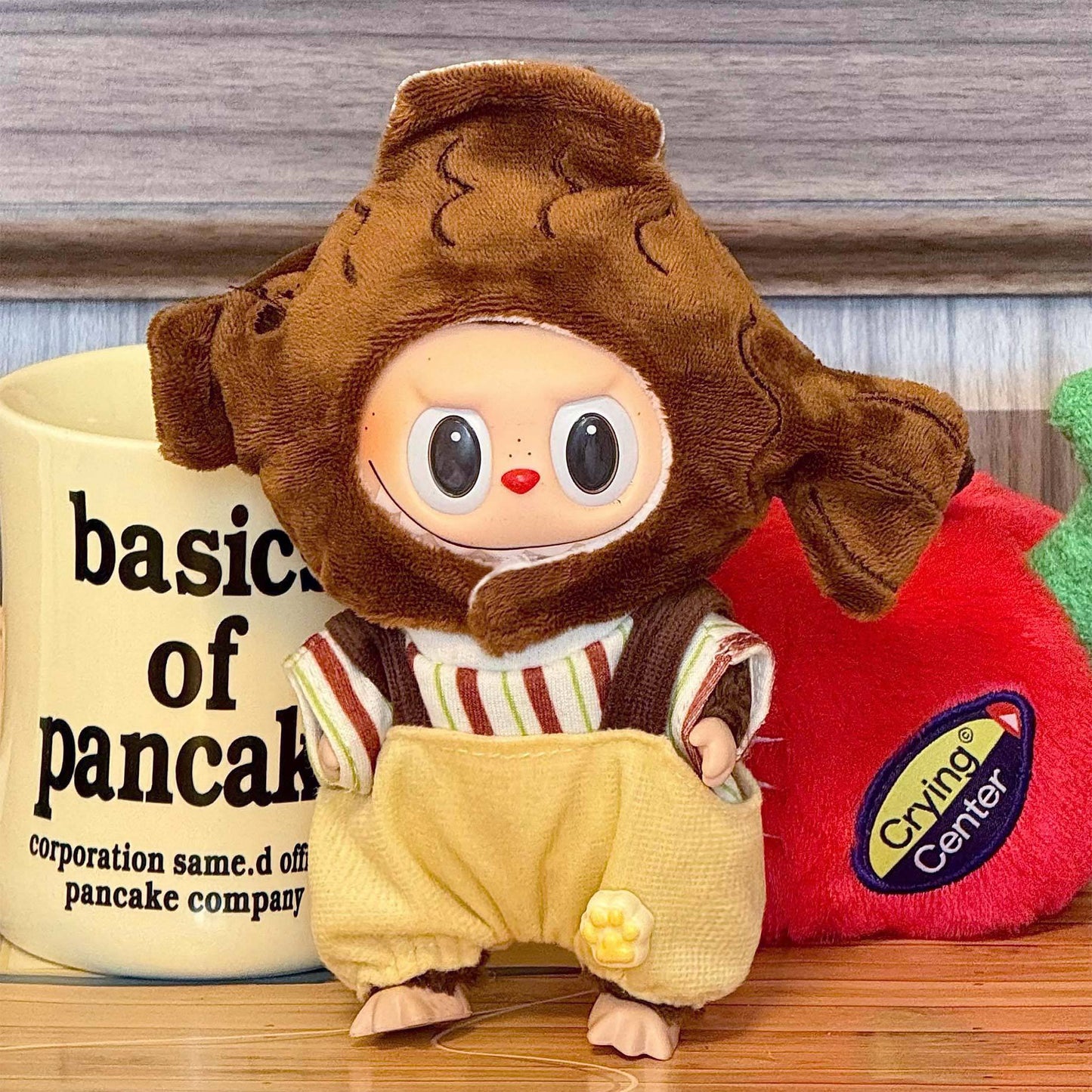 labubu Sitting Party Doll Costumes One or Two Generation Blind Box Labubu Doll Costumes Plush Vinyl Face
