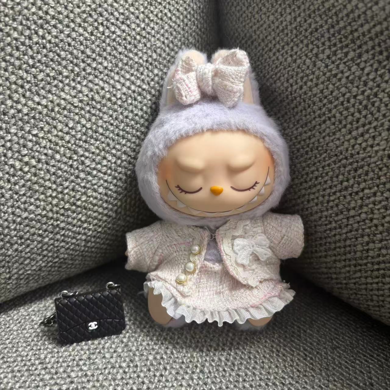 Labubu Doll Baby Clothes Outfit for 17cm Vinyl Doll
