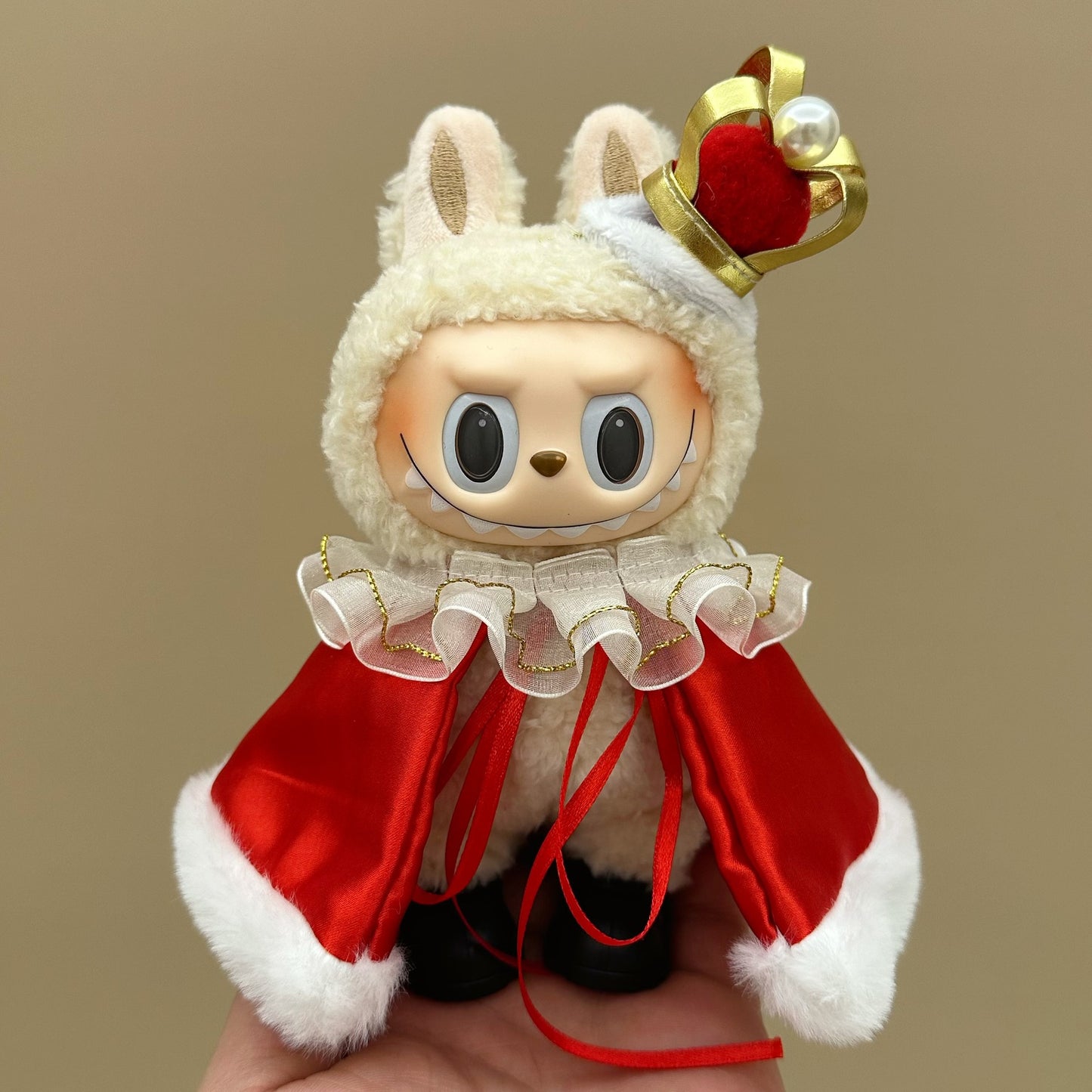 labubu doll clothes 17cm pull cloth clothes blind box doll skirt suit cute dress toy cross-border wholesale
