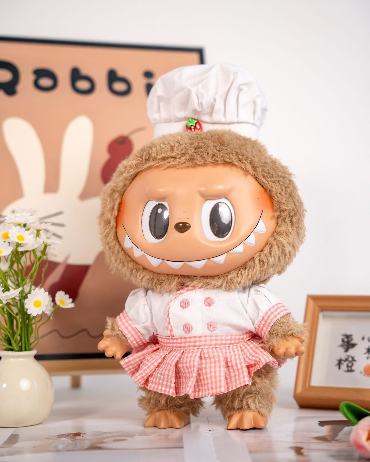 38cm Labubu Doll Clothes - Cute Outfits for Vinyl Dolls