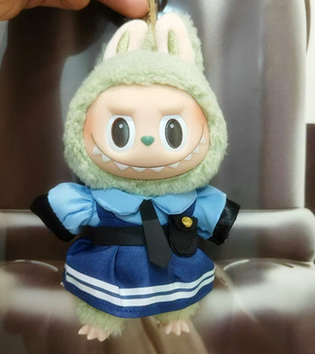 Labubu Doll Clothes for 17cm Vinyl Pendant Doll - Skirts & Outfits