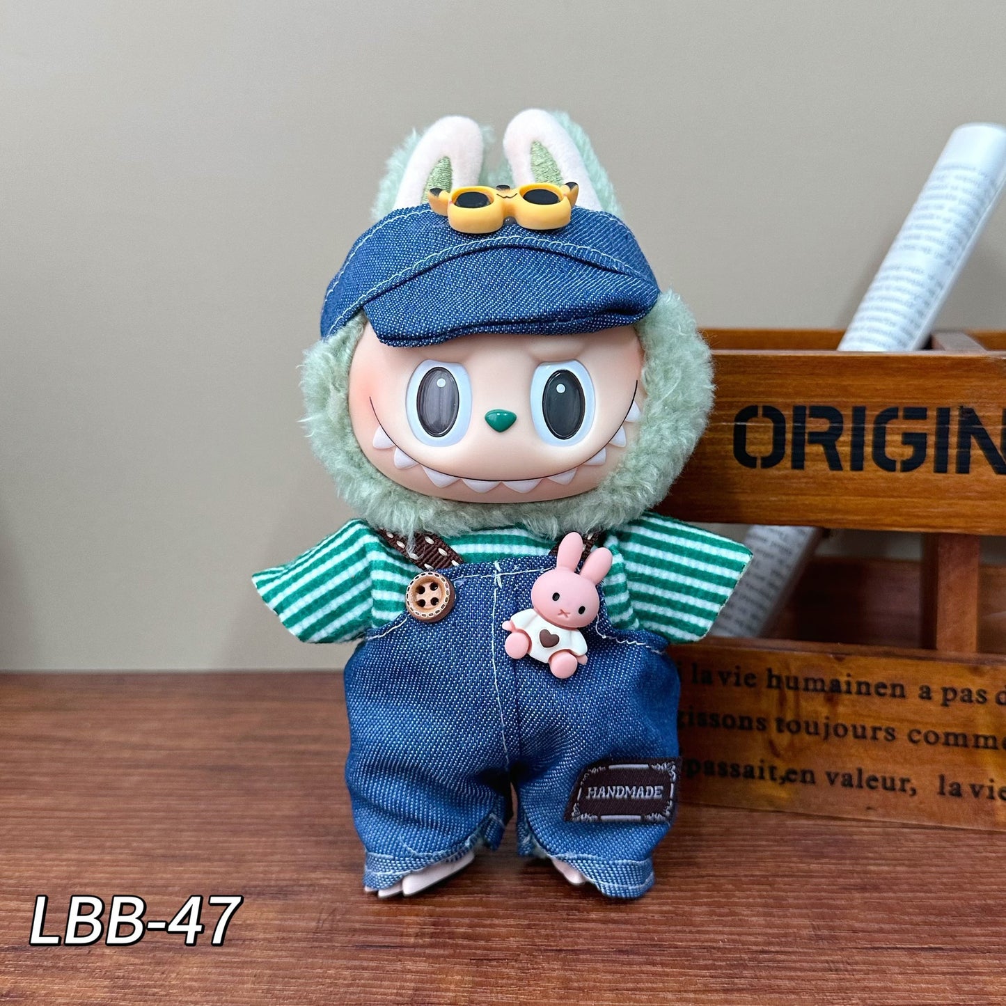 Wholesale Labubu Clothes Labubu Baby Clothes 17cm Doll Pendant First and Second Generation Doll Clothes Set Toys