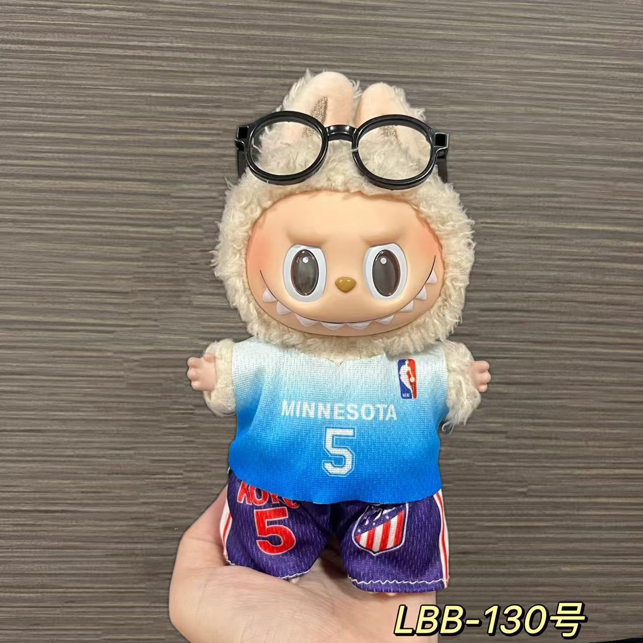 Labubu Doll Baby Clothes Outfit for 17cm Vinyl Doll - Lbb Series