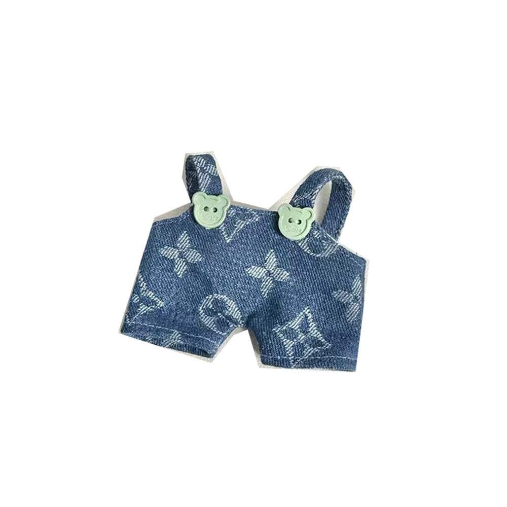 New Cameraman Labubu Pendant Baby Clothes Accessories suit Labubu Doll Keychain for Summer Baby Clothes