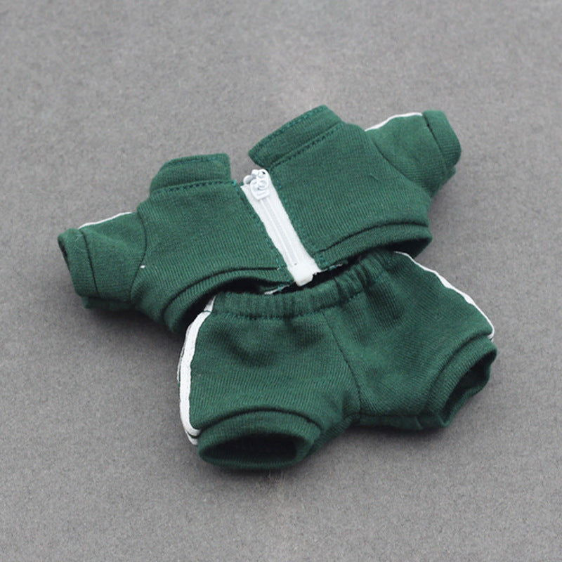 Labubu Doll Casual Sports Outfit for 17cm & 10cm Dolls