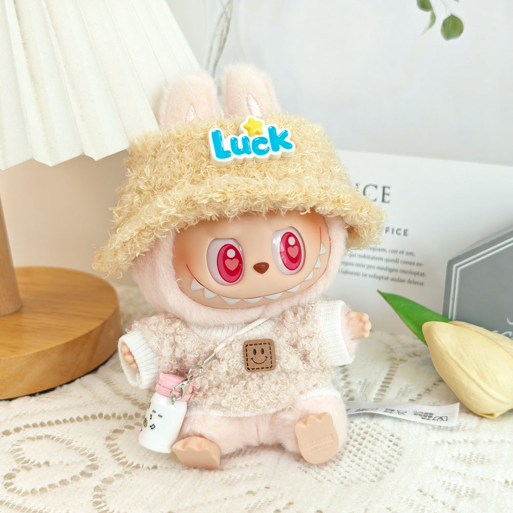 Labubu Doll Outfit Set - Cute Baby Clothes & Accessories for Vinyl Dolls