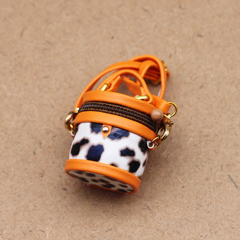 Labubu Doll Crossbody Bag - Adjustable Mini Cloth Bag for BJD & Ob11 Dolls