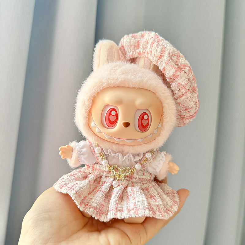 Labubu Doll Clothes Set - Cute Outfits for 1st & 2nd Gen Pendant Dolls