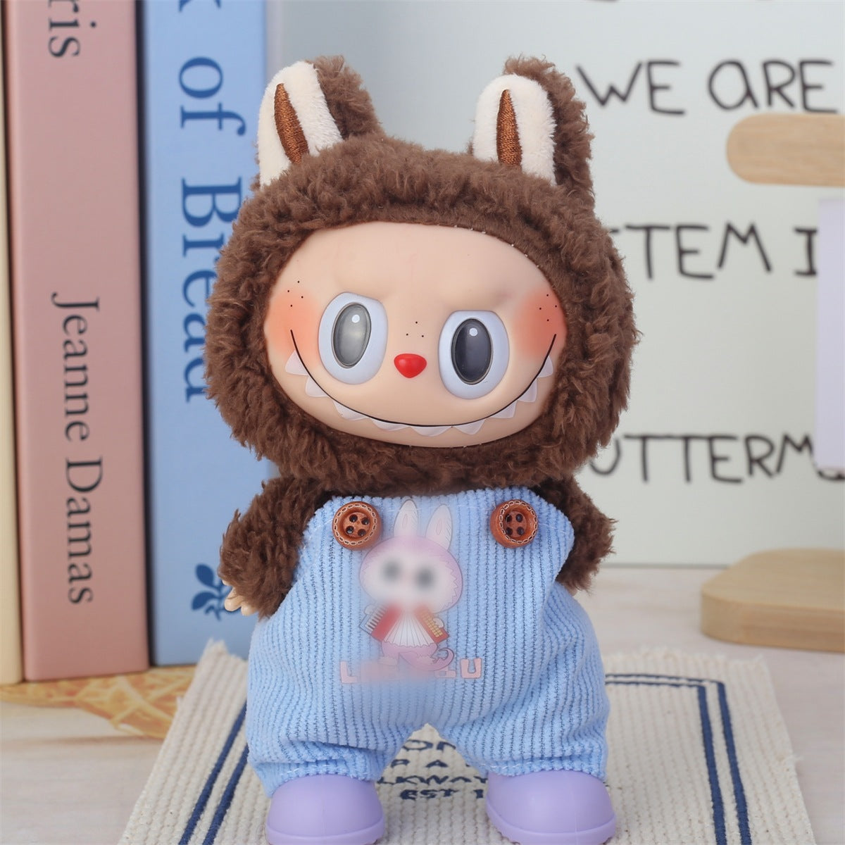 Labubu New Baby Clothes, New Bubble Mart Doll, New Labubu Pendant, New Overalls Wholesale