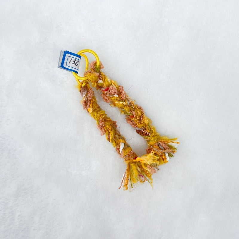 Labubu Doll 17cm Braided Wool Decoration - Multi-Color Outfit