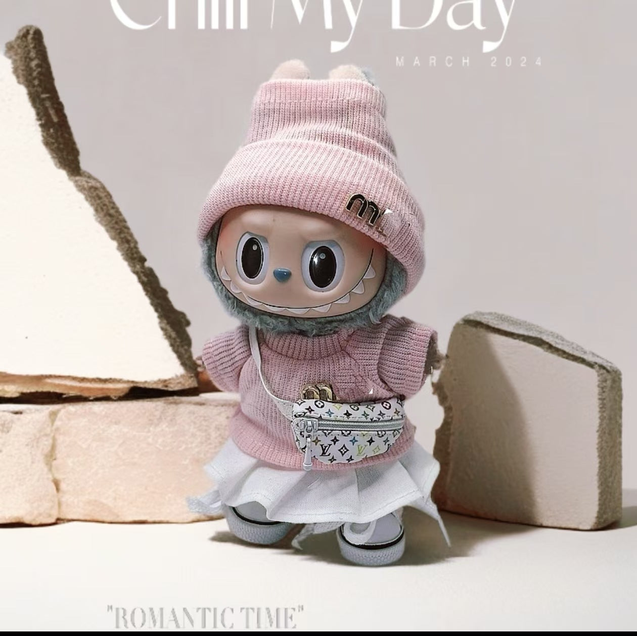 Labubu Doll Clothes - 17cm Two-Piece Outfit Set