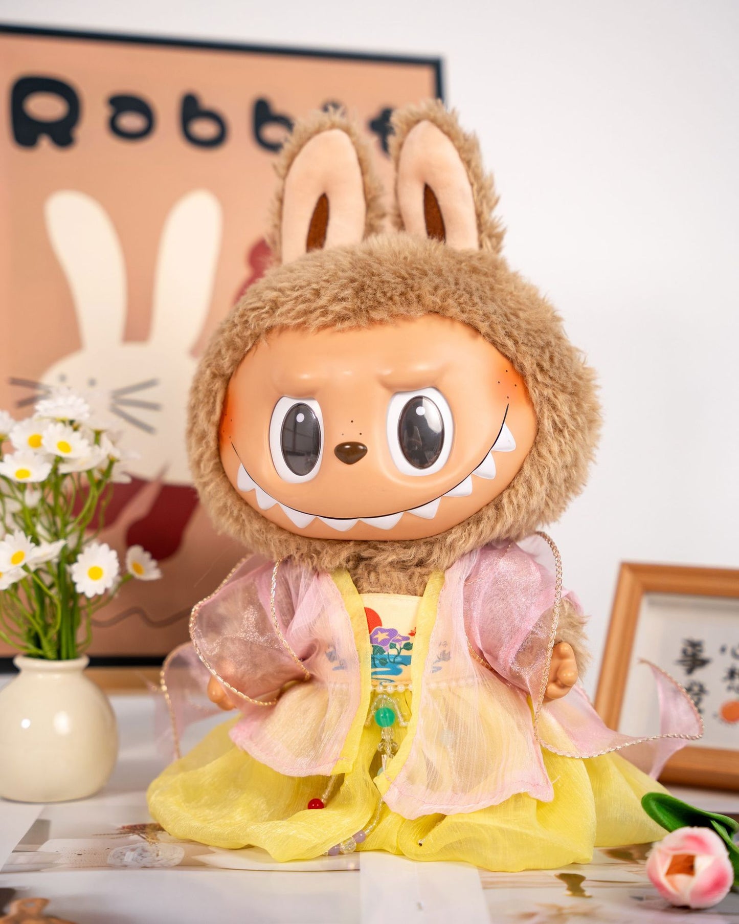 38cm Labubu Doll Clothes - Cute Outfits for Vinyl Dolls