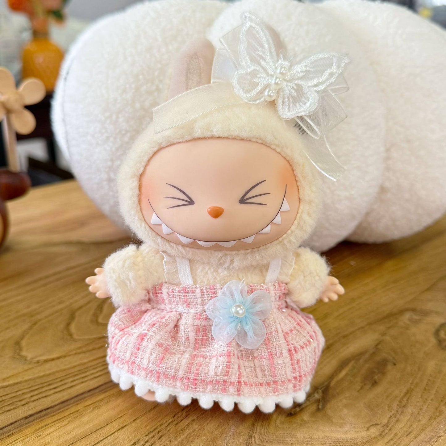 Labubu Doll Dress Set - Butterfly Fairy Outfit for 1st & 2nd Gen Blind Box